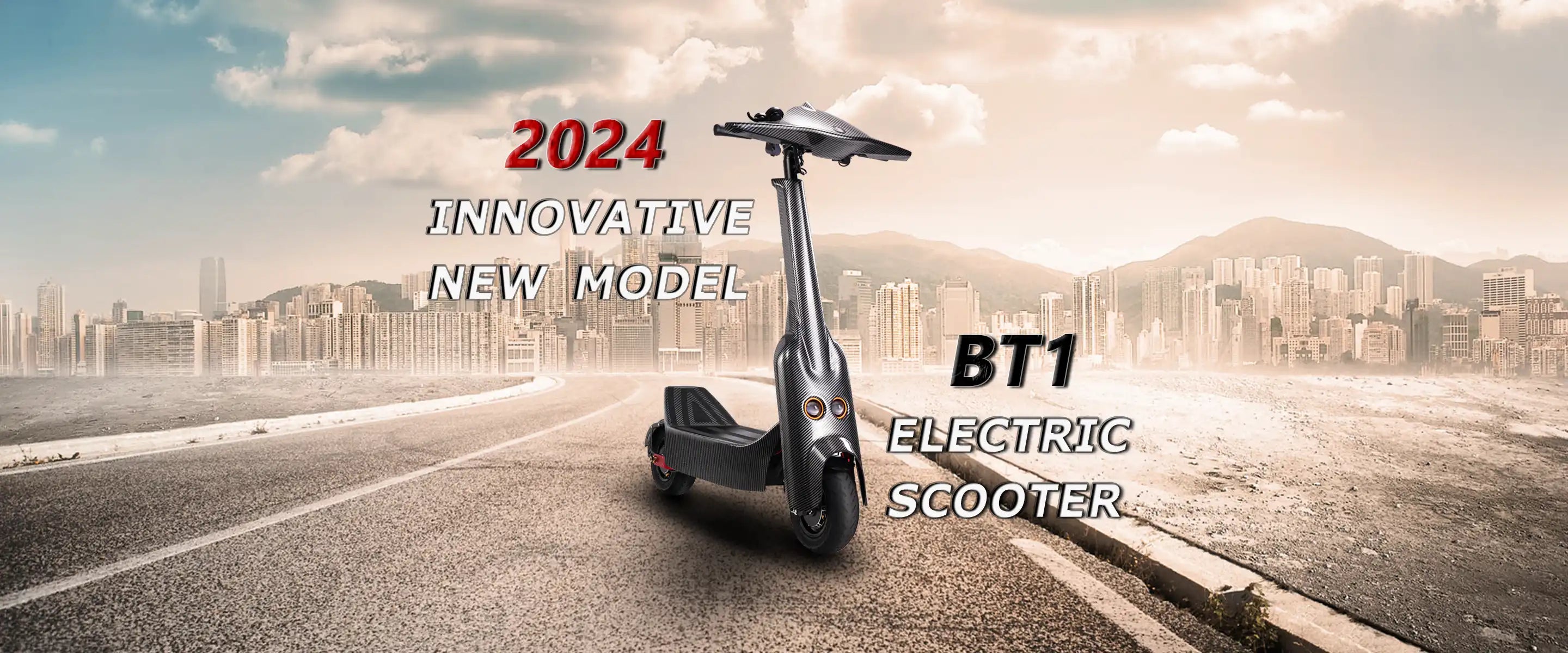 BT1 electric scooter is innovative model in 2024