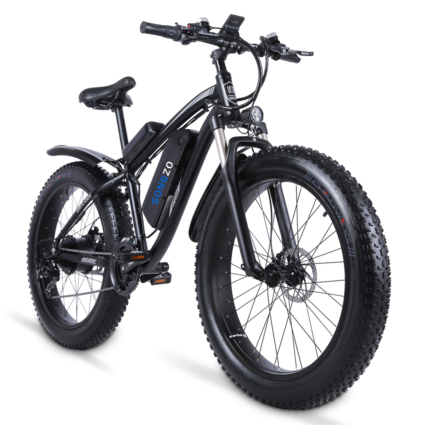 Songzo MX02S Fat Tire Electric Bike 1000W with 48V 17Ah Battery