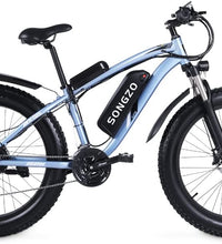 Songzo MX02S Vélo électrique gros pneus 1000W avec batterie 48V 17Ah 